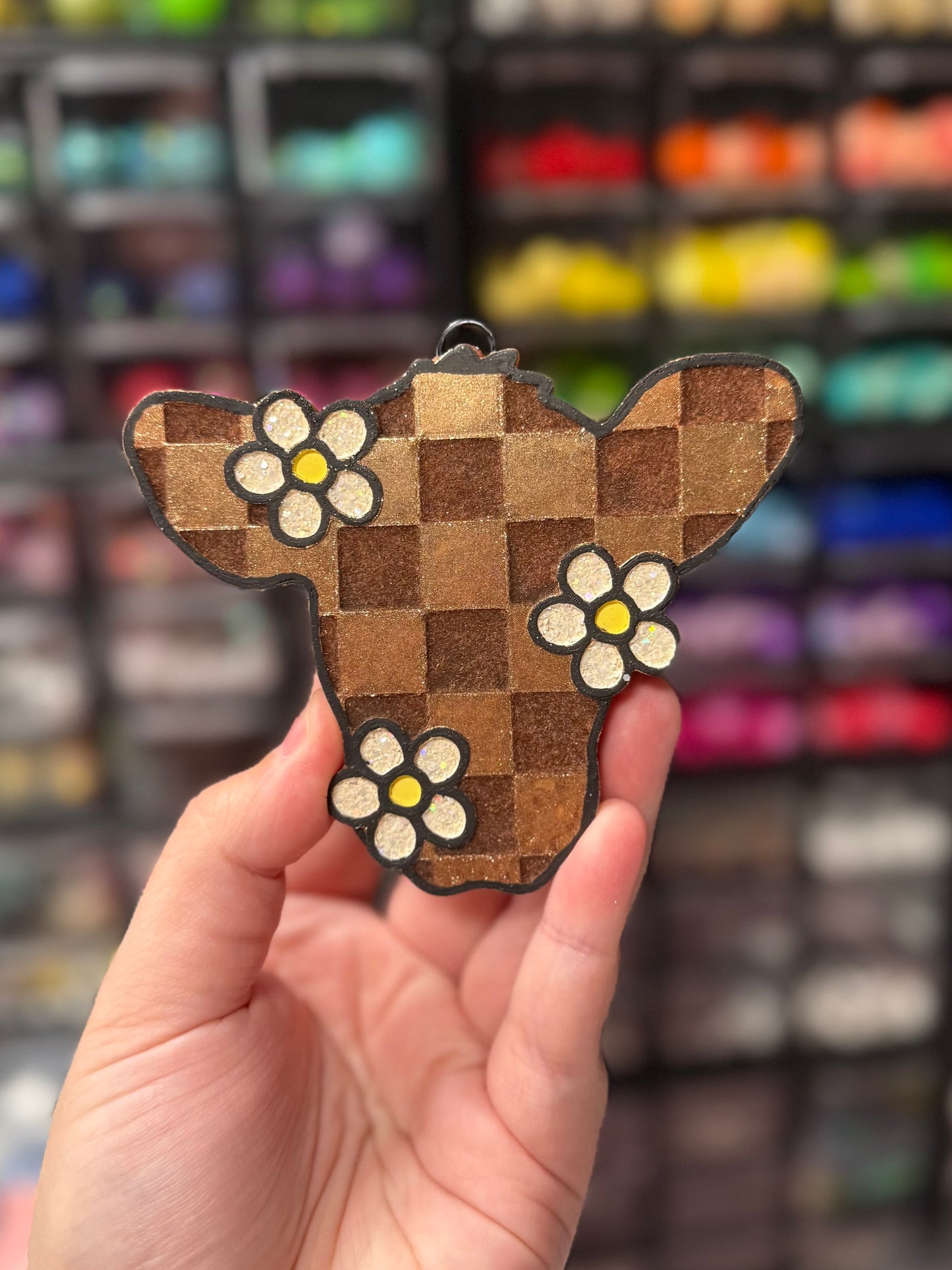 Checkered Cow Freshie