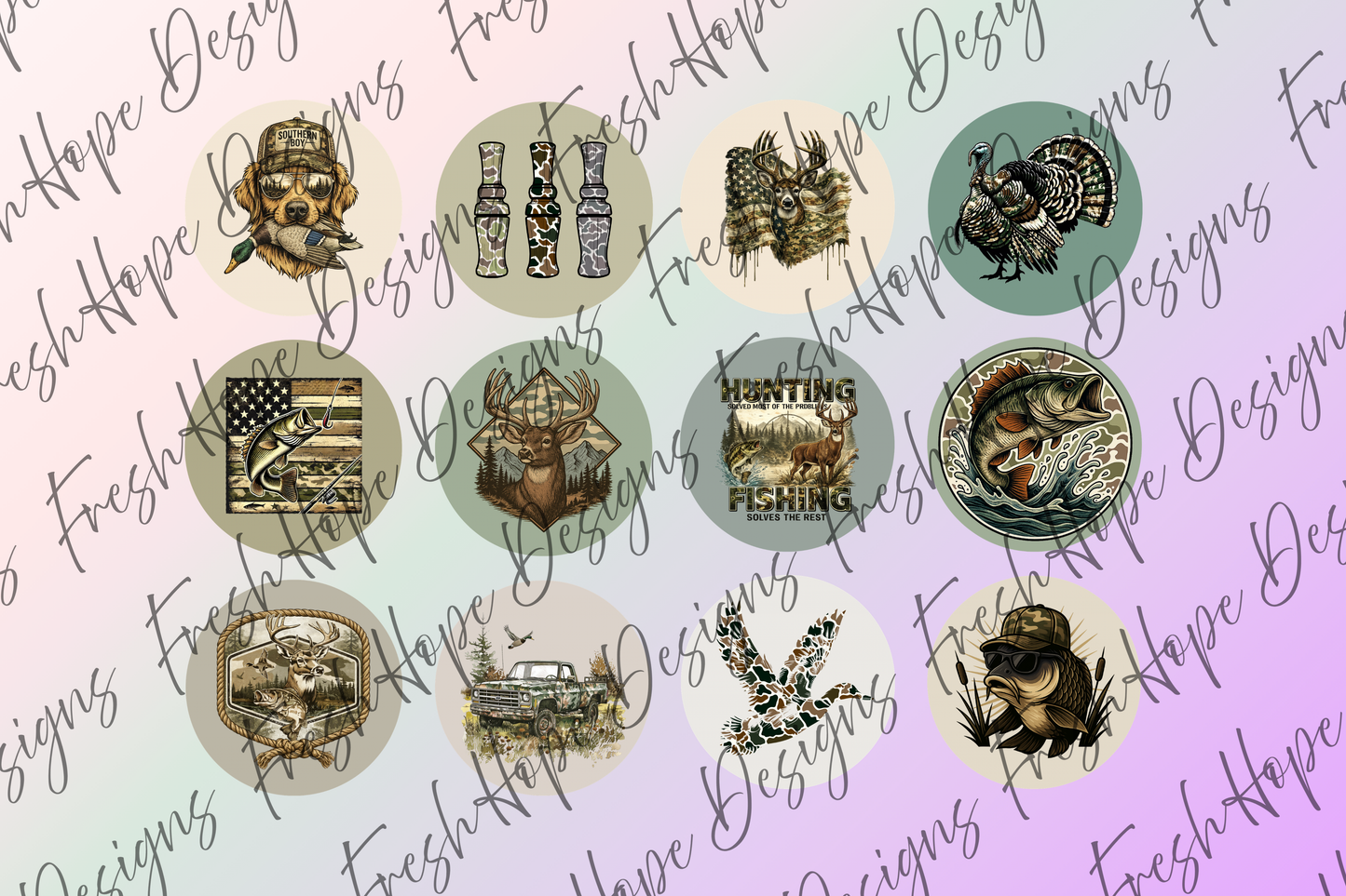 Camo Cardstock