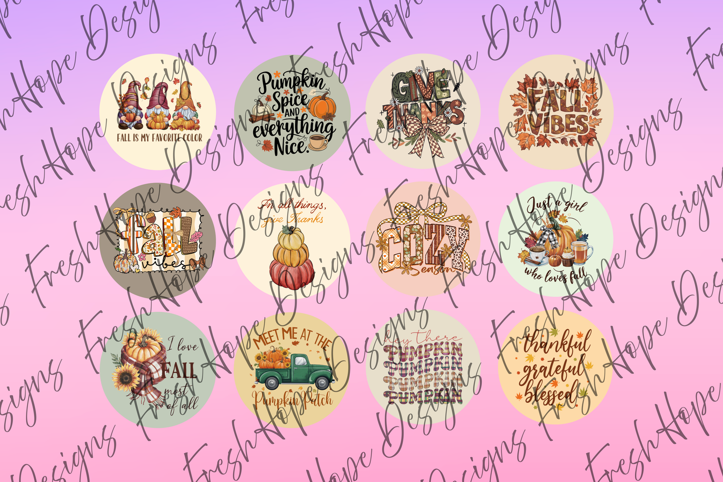 Fall Vibes Cardstock