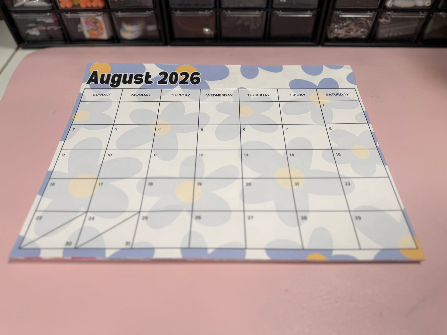 Custom Deskpad Calendar