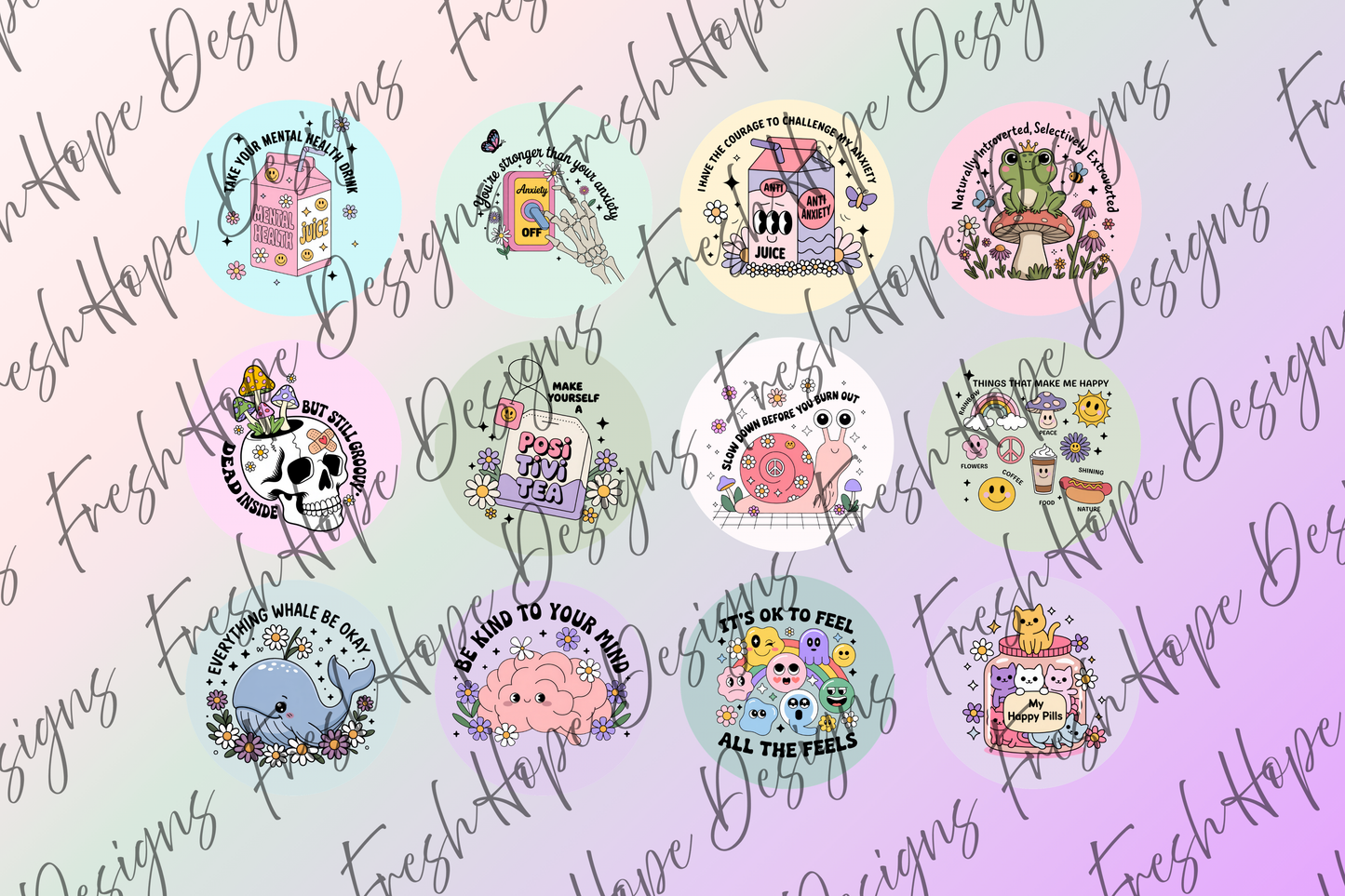 Mental Health Cardstock