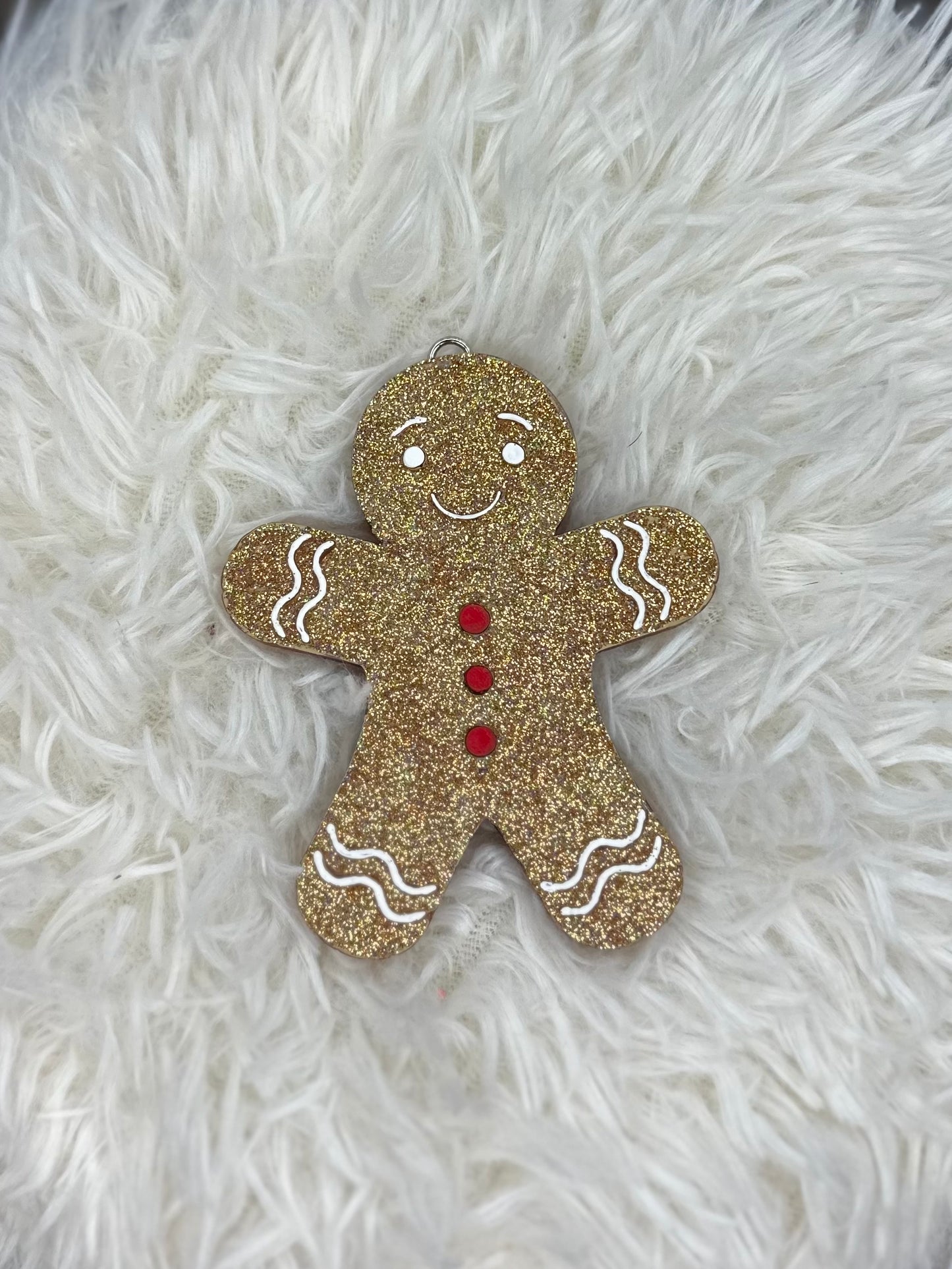 Custom Gingerbread Man Freshie
