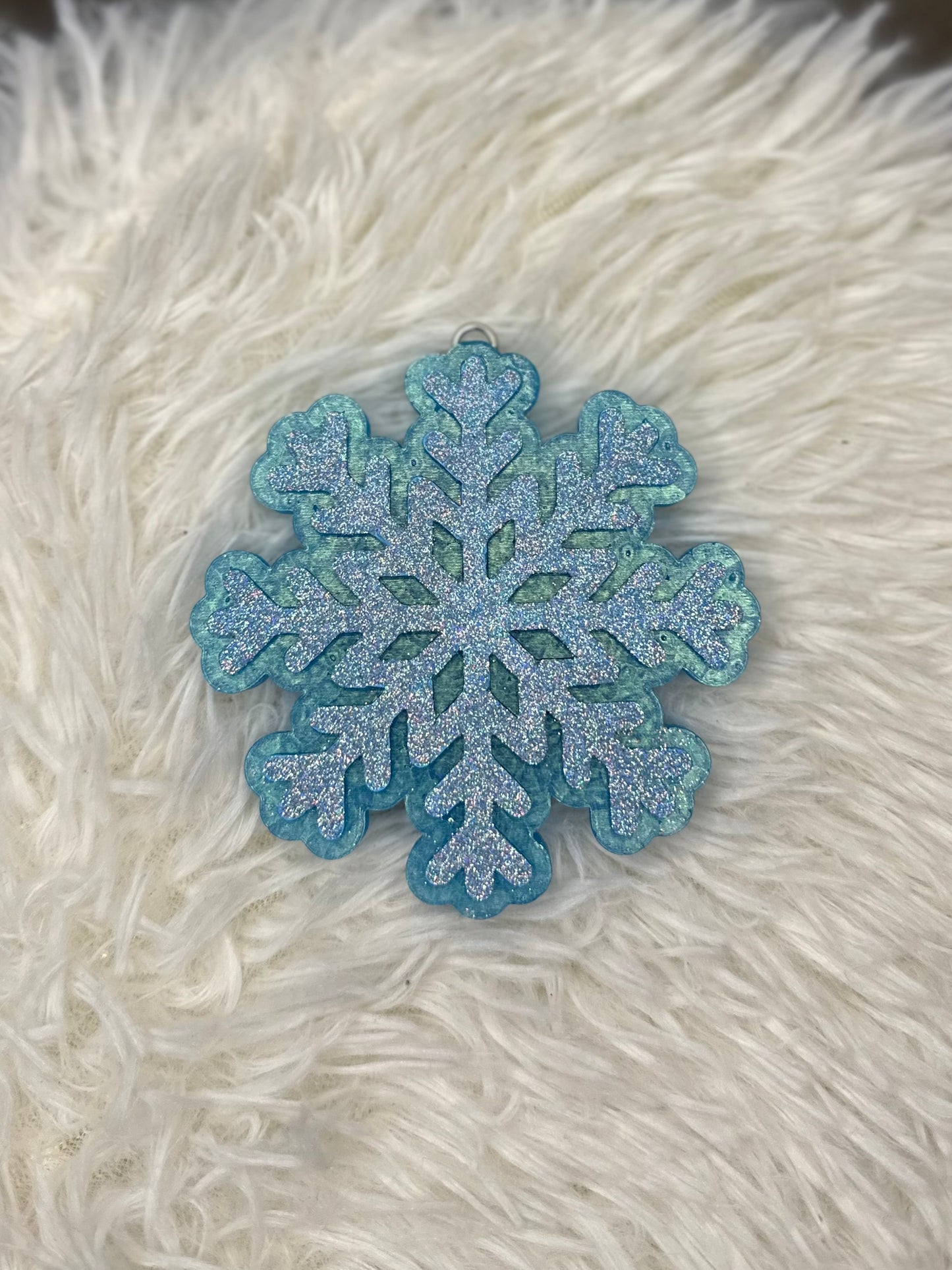Custom Snowflake Freshie