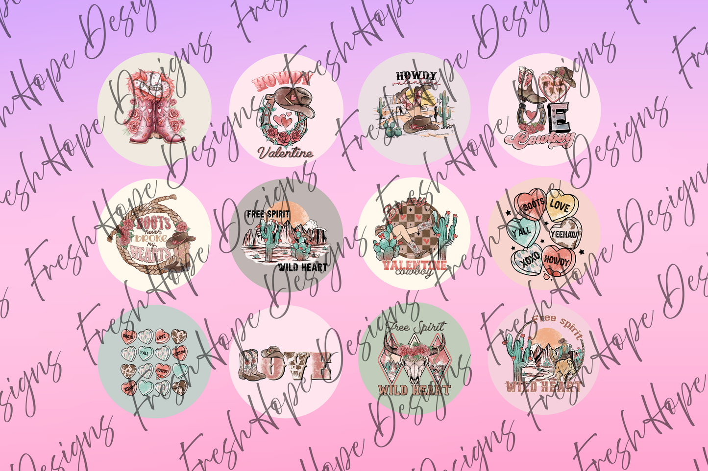 Country Valentine’s Cardstock