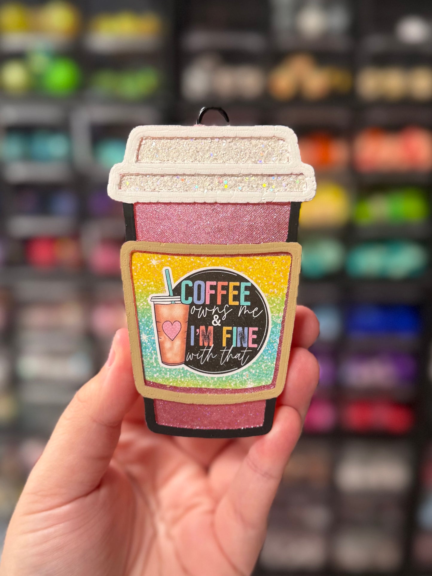Coffee Owns Me Freshie