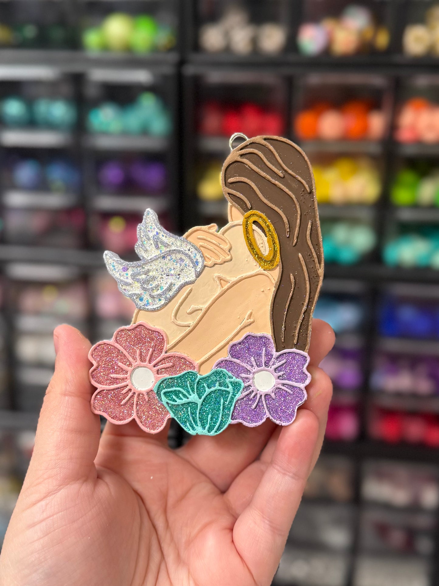 Custom Angel Baby Freshie