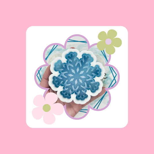 Custom Snowflake Freshie