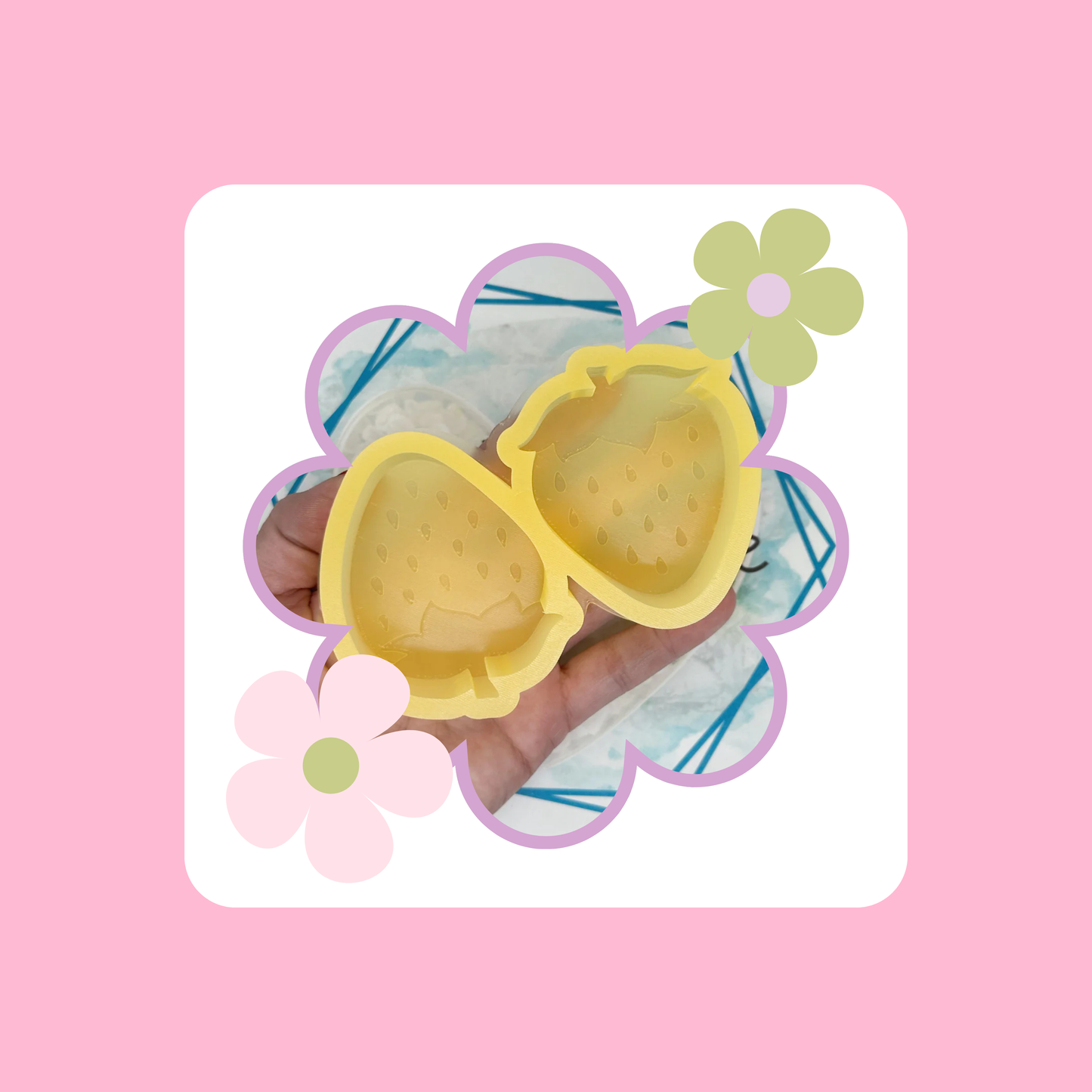 Custom Strawberry Vent Clip Freshies