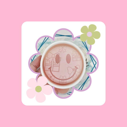 Custom Smiley with Presents Freshie