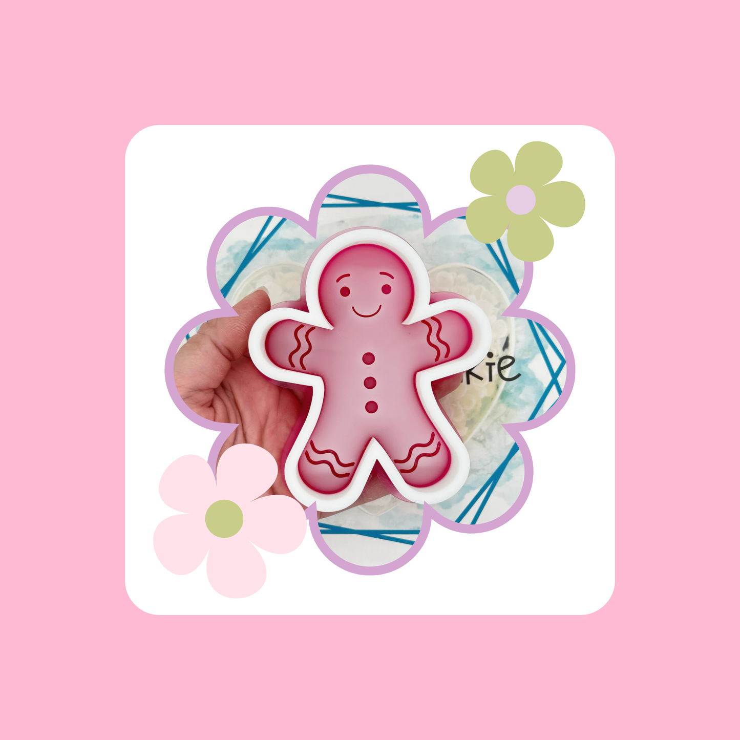 Custom Gingerbread Man Freshie