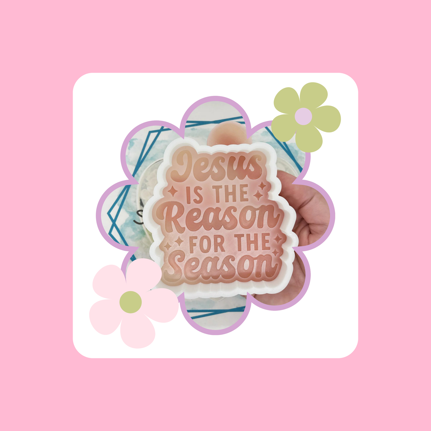Custom Jesus is the Reason Freshie