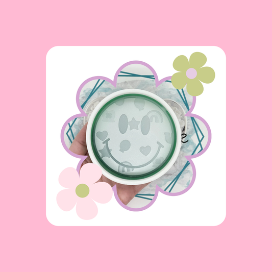 Custom Smiley with Lucky Charms Freshie