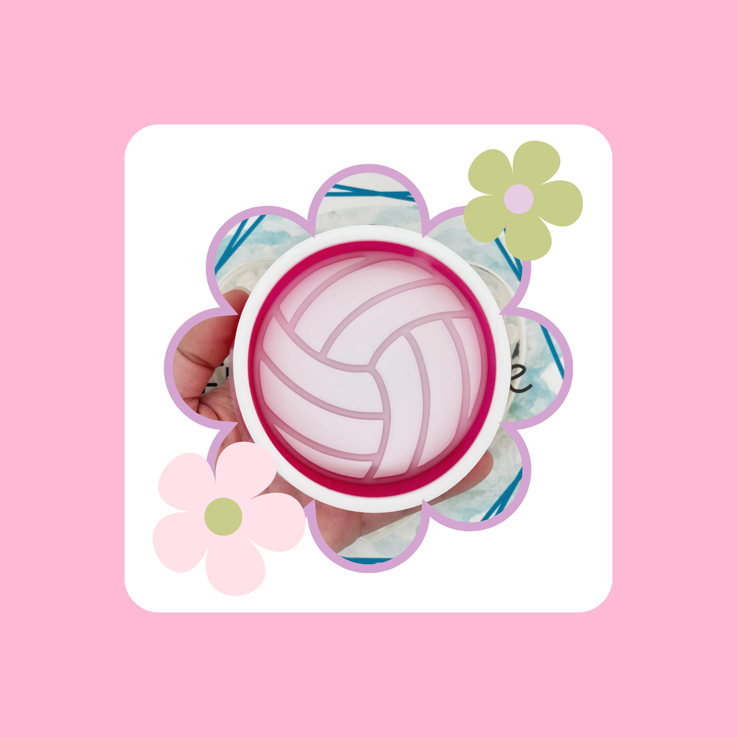 Custom Volleyball Freshie