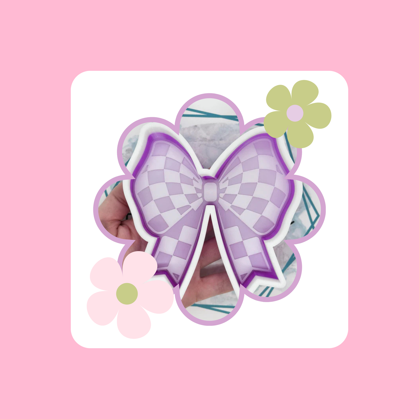 Custom Checkered Bow