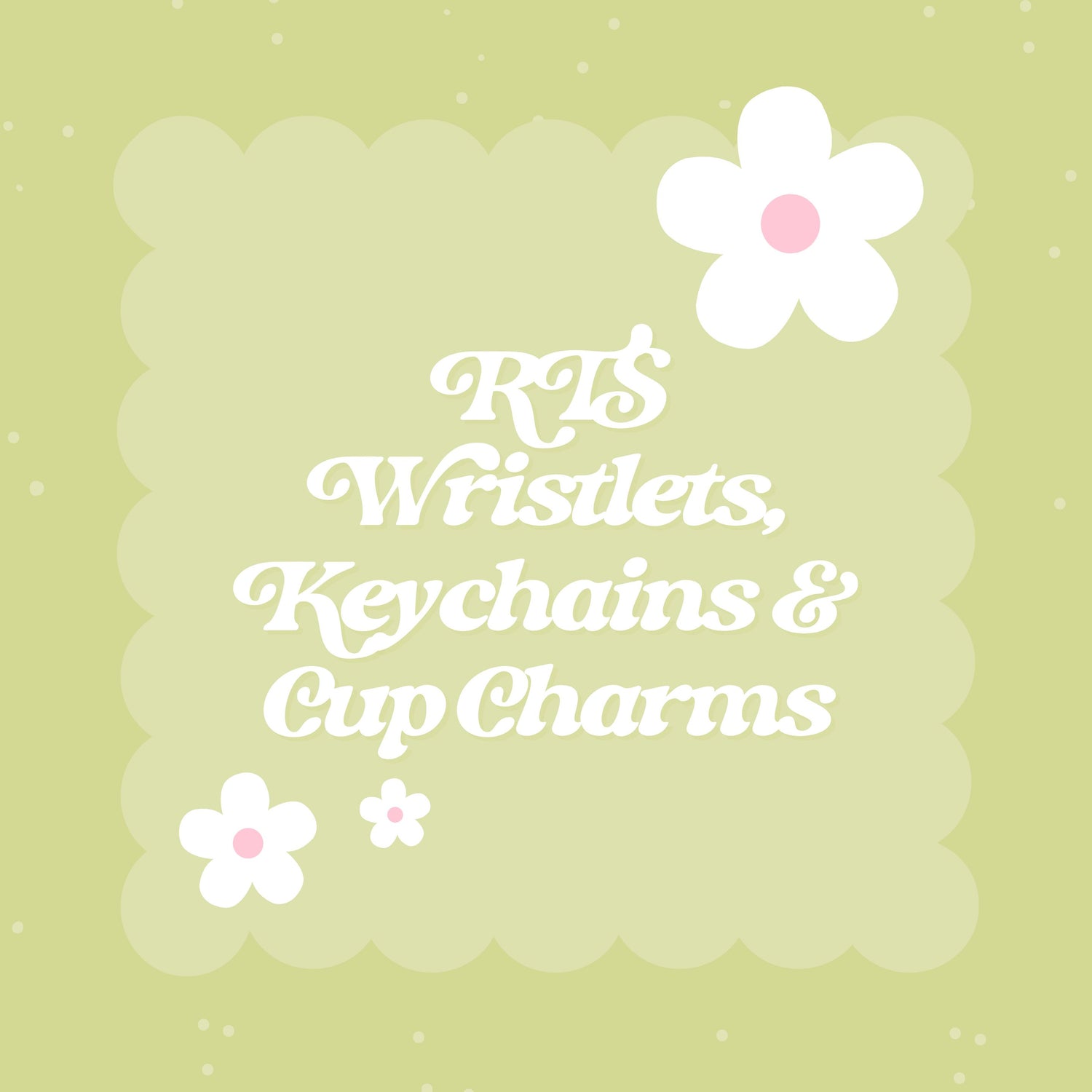 RTS Wristlets, Keychains & Cup Charms