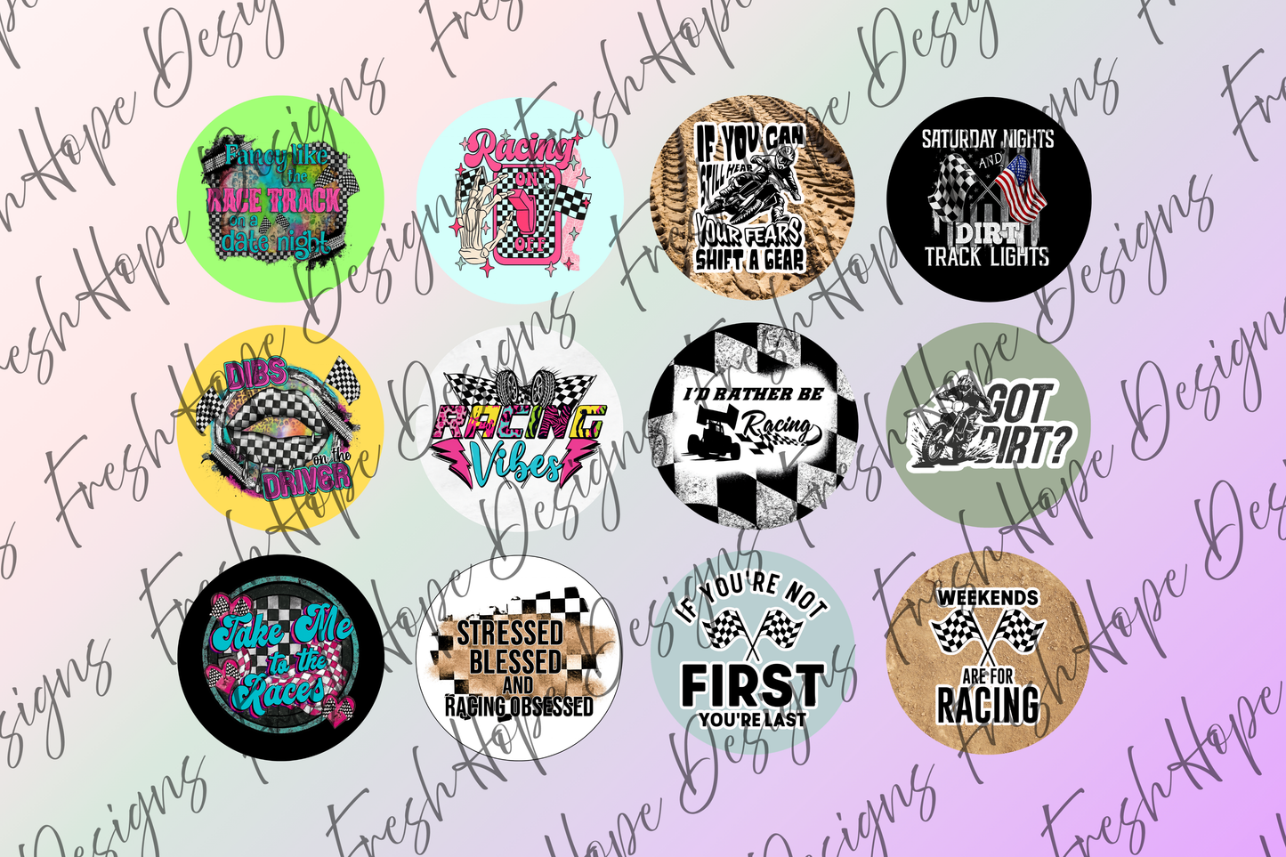 Racing Cardstock