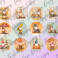 Fall Gnomes Cardstock