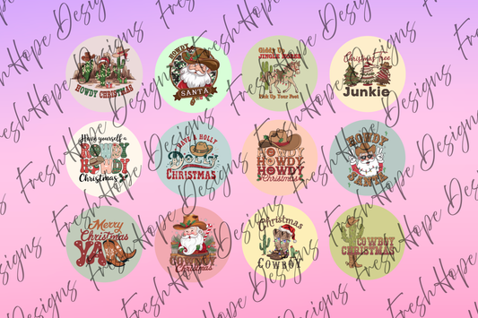 Country Christmas Cardstock