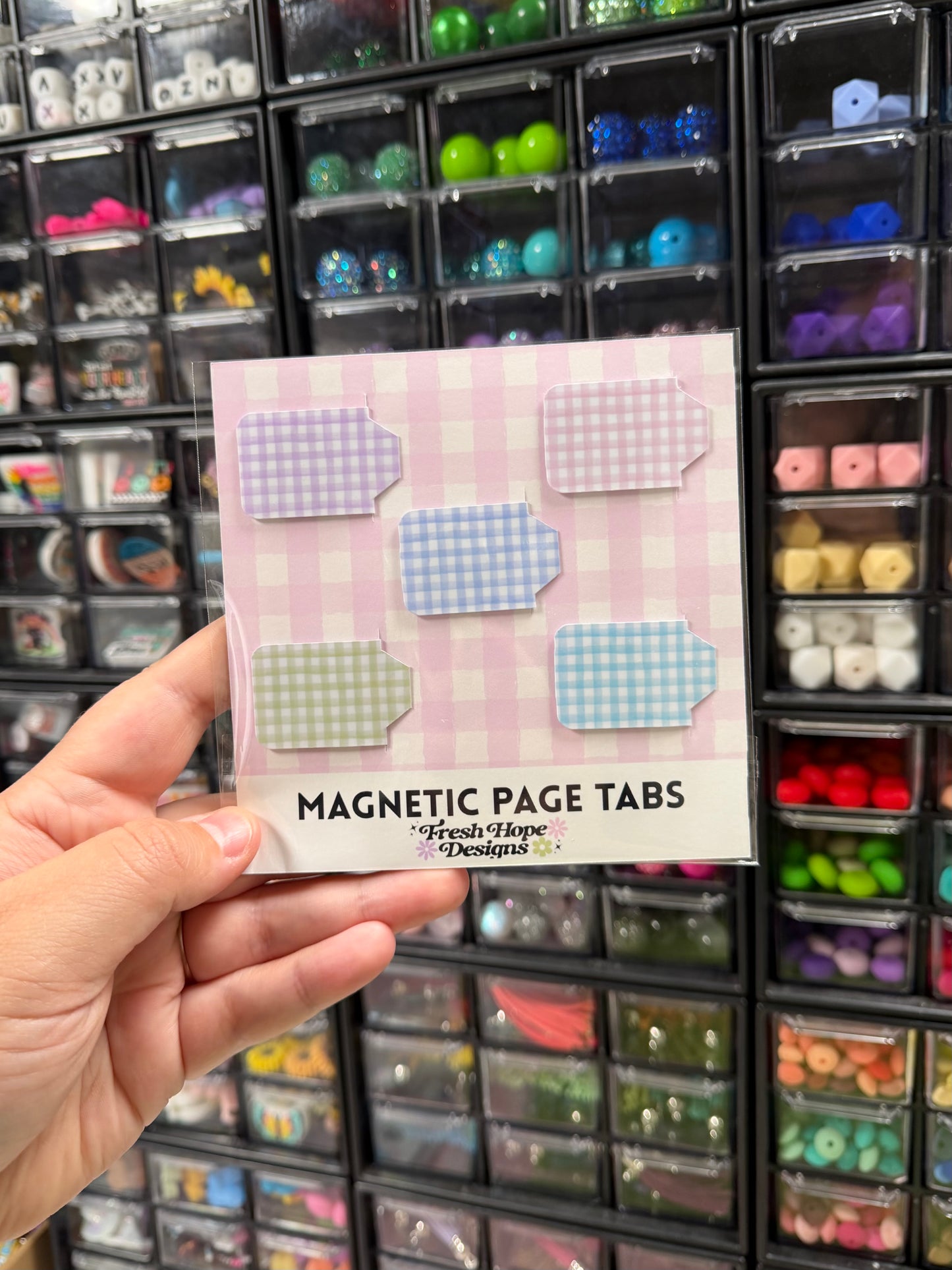 Set of 5 Magnetic Page Tabs