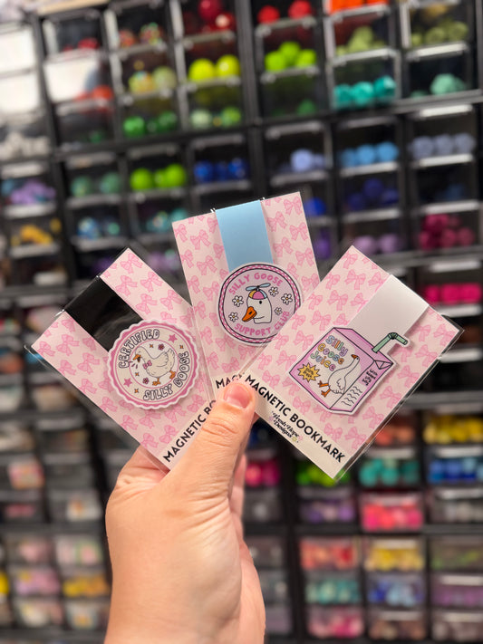 Silly Goose Magnetic Bookmark