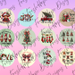 Christmas Plaid Cardstock