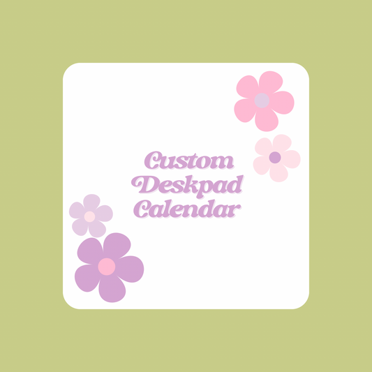 Custom Deskpad Calendar