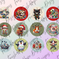 Christmas Animals Cardstock