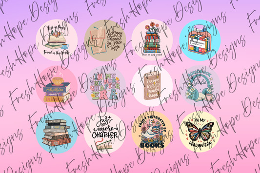 Book Lover Cardstock