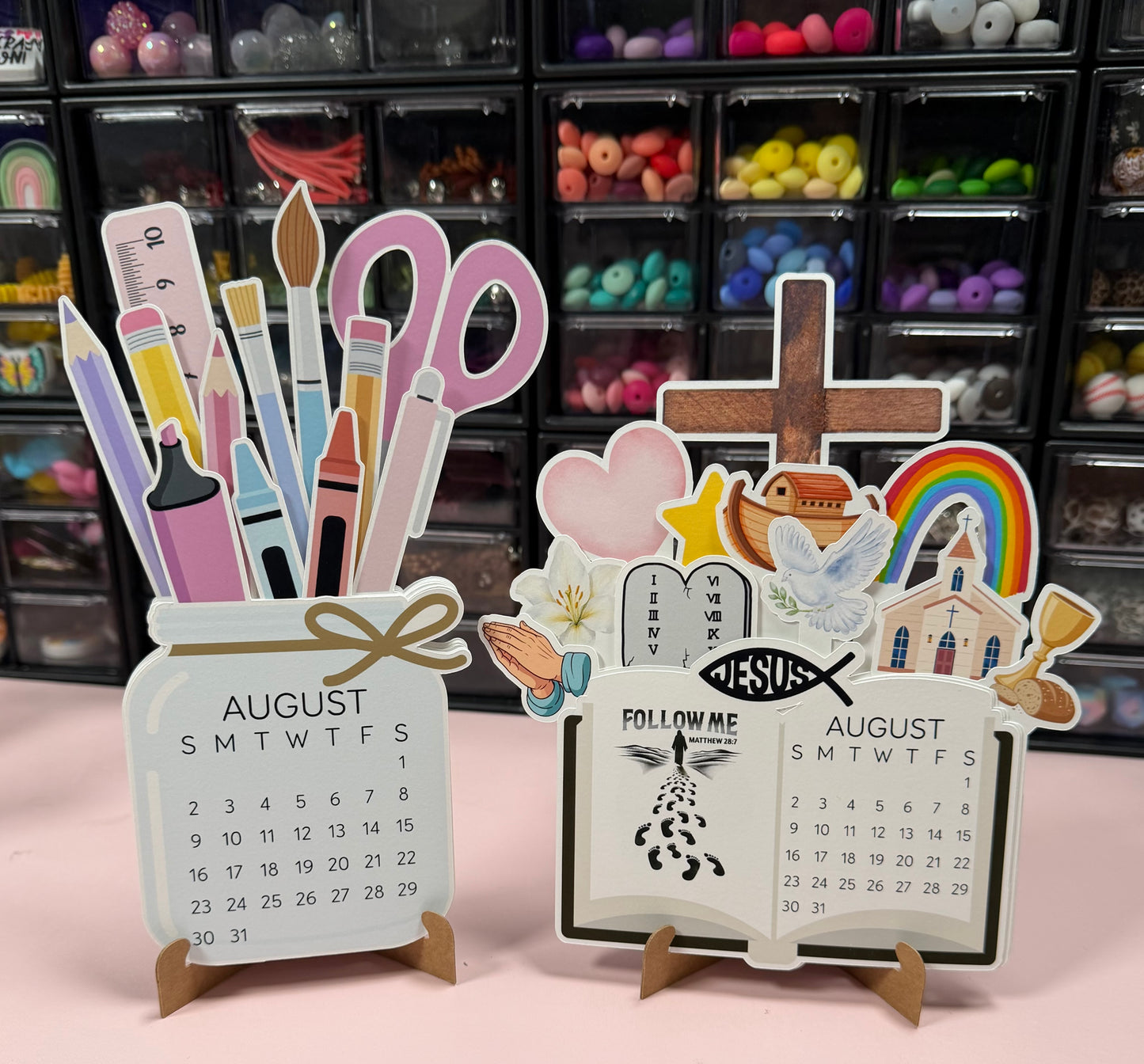 Stacked Desktop Calendar