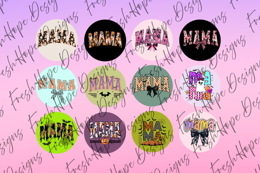 Spooky Mama Cardstock