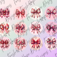 Valentine’s Bows Cardstock