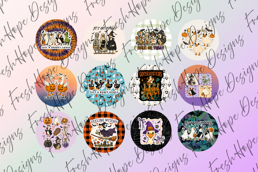 Halloween Geese Cardstock