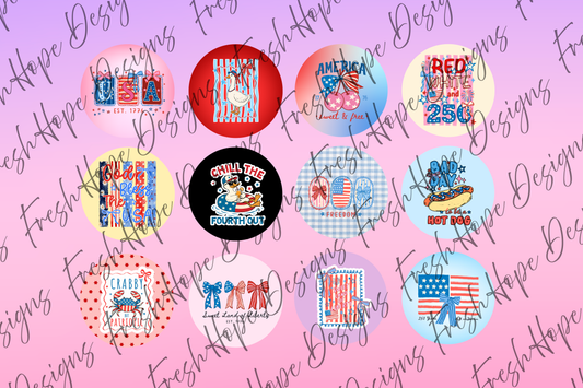 Independence Day Cardstock