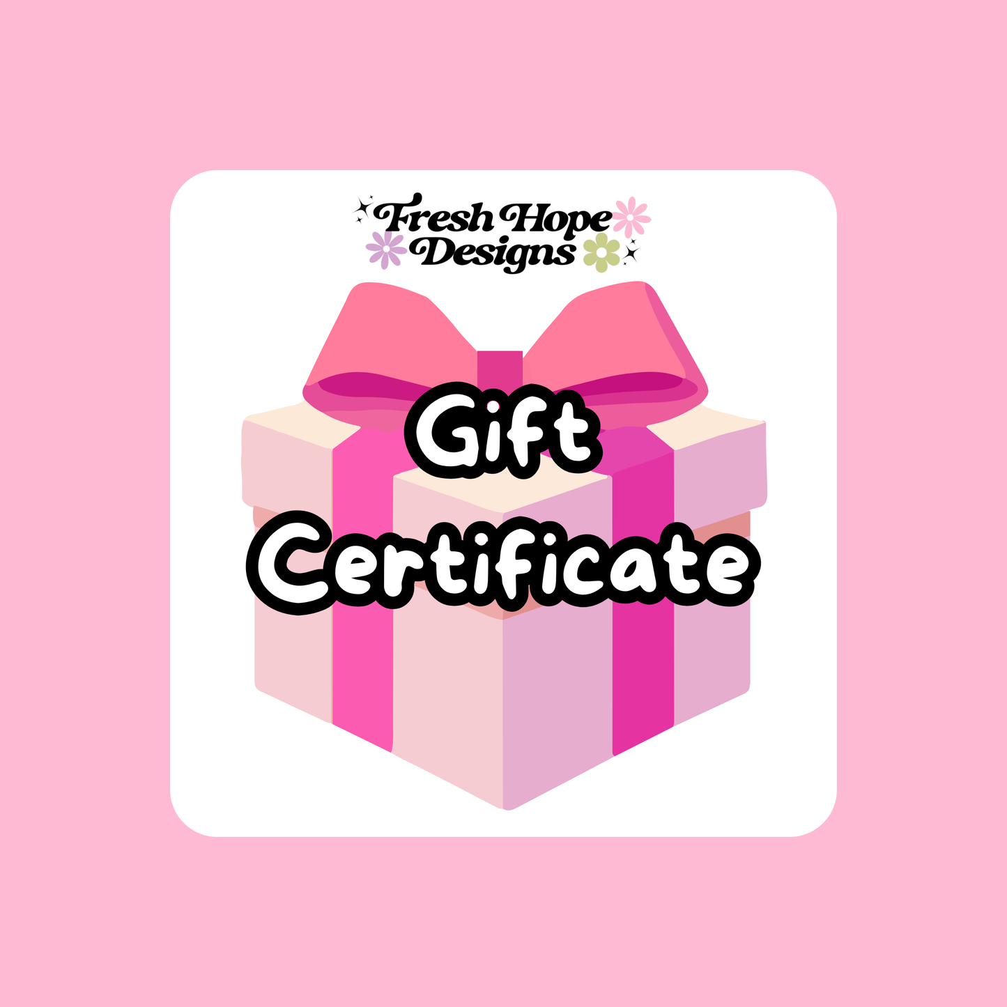 Gift Certificate