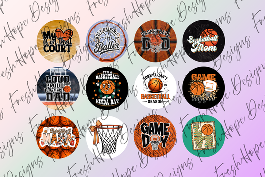 Basketball Season Cardstock