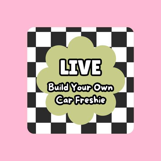 LIVE Build Your Own Car Freshie