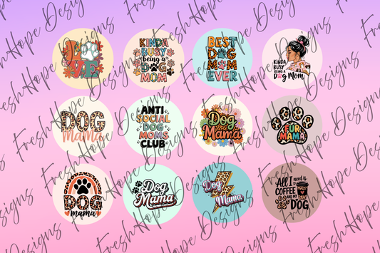 Dog Mom Cardstock