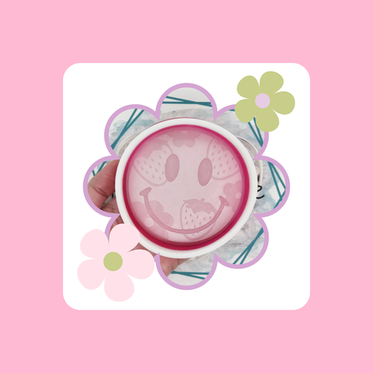 Custom Smiley with Strawberries Freshie