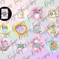 Bookish Girly Cardstock