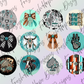 Western Turquoise Cardstock