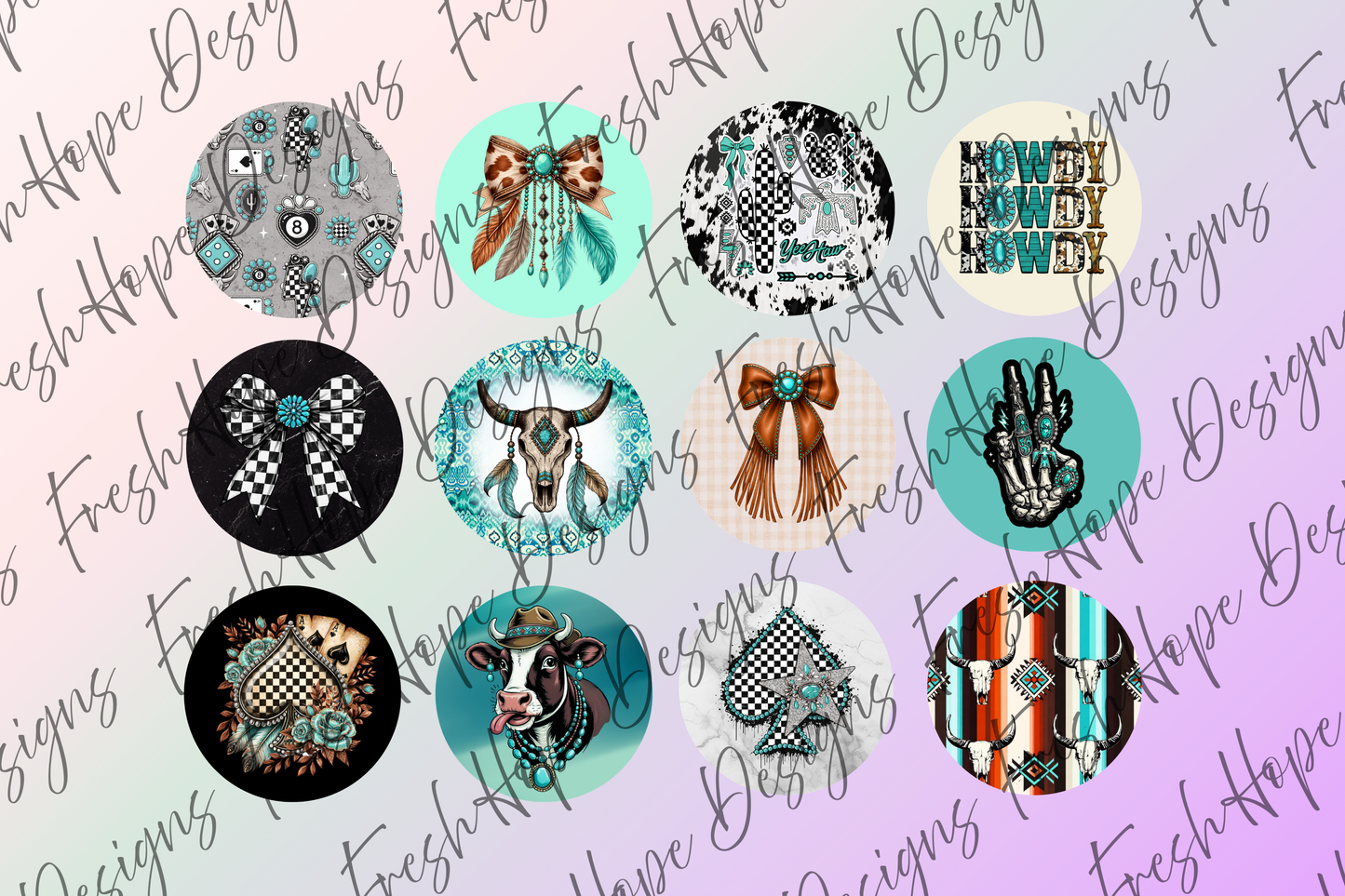 Western Turquoise Cardstock
