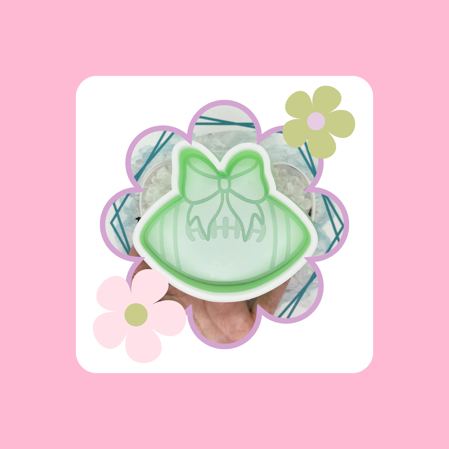 Custom Football with Bow