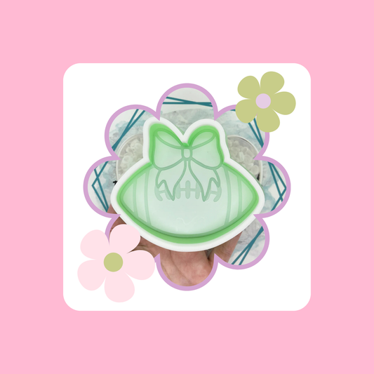 Custom Football with Bow