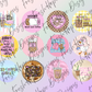 Iced Coffee Girly Cardstock