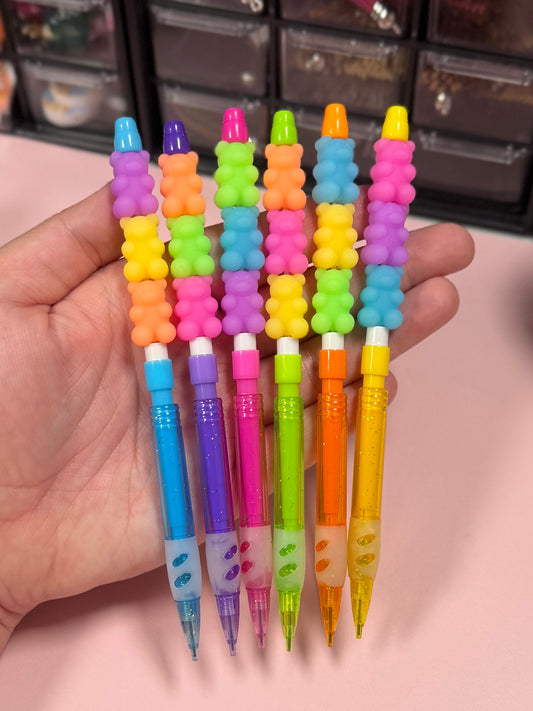 Gummy Bear Beaded Pencil