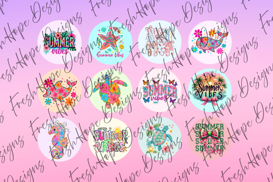 Summer Vibes Cardstock