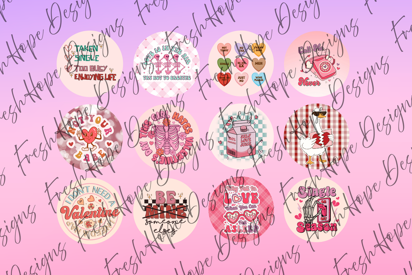 Anti Valentine’s Cardstock