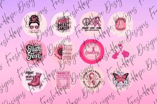 Breast Cancer Awareness Cardstock