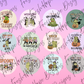 Halloween Frogs Cardstock