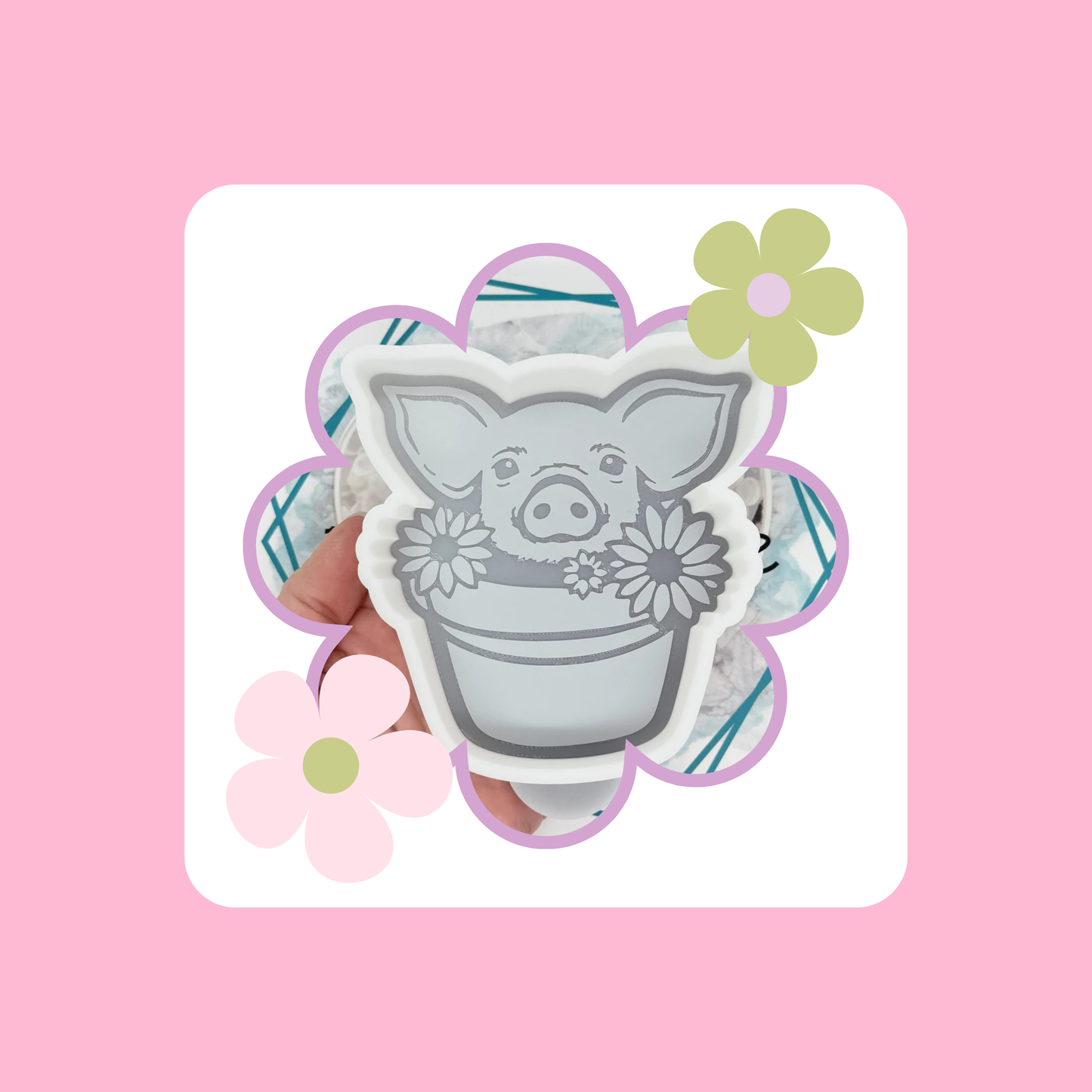 Custom Pig In A Bucket Freshie